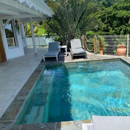 לה פראנסז Les Appart Villa Sunbay Caraibes Avec Piscine Privative Vue Mer Et Montagne מראה חיצוני תמונה