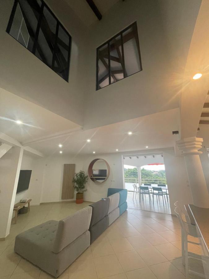 לה פראנסז Les Appart Villa Sunbay Caraibes Avec Piscine Privative Vue Mer Et Montagne מראה חיצוני תמונה