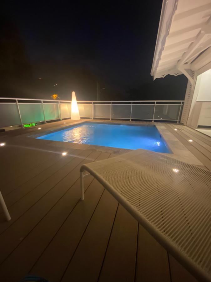 לה פראנסז Les Appart Villa Sunbay Caraibes Avec Piscine Privative Vue Mer Et Montagne מראה חיצוני תמונה