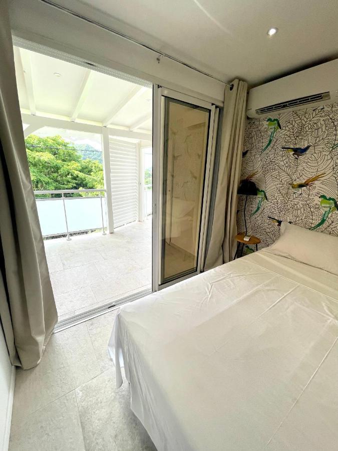 לה פראנסז Les Appart Villa Sunbay Caraibes Avec Piscine Privative Vue Mer Et Montagne מראה חיצוני תמונה