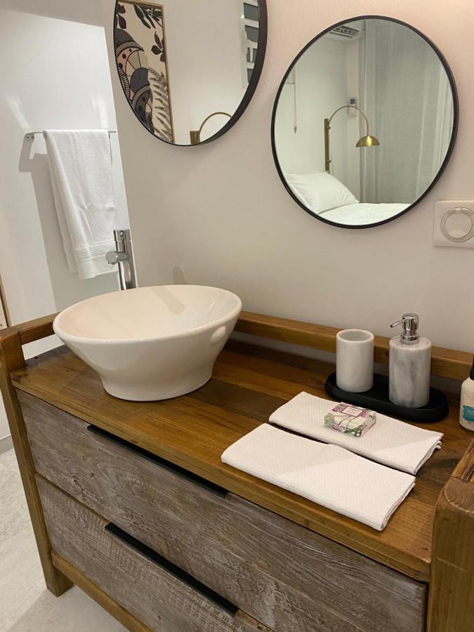 לה פראנסז Les Appart Villa Sunbay Caraibes Avec Piscine Privative Vue Mer Et Montagne מראה חיצוני תמונה