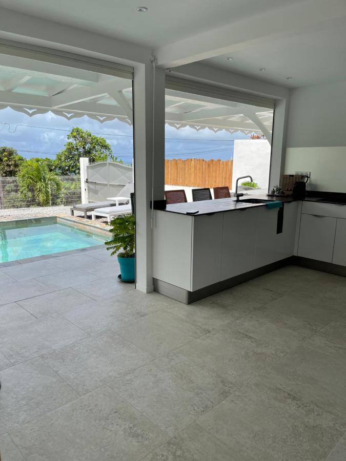 לה פראנסז Les Appart Villa Sunbay Caraibes Avec Piscine Privative Vue Mer Et Montagne מראה חיצוני תמונה