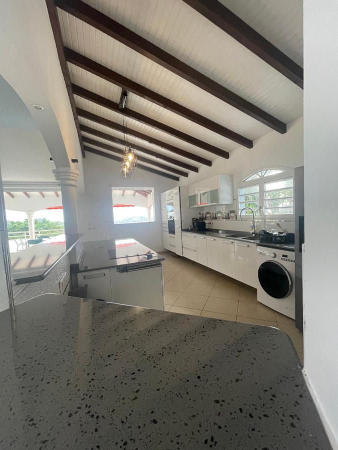 לה פראנסז Les Appart Villa Sunbay Caraibes Avec Piscine Privative Vue Mer Et Montagne מראה חיצוני תמונה