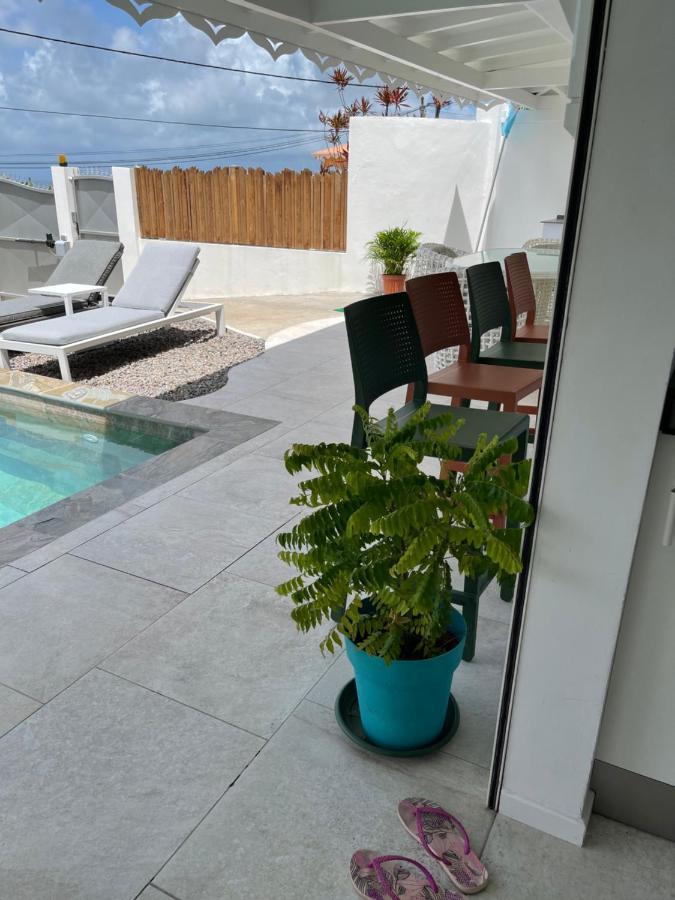לה פראנסז Les Appart Villa Sunbay Caraibes Avec Piscine Privative Vue Mer Et Montagne מראה חיצוני תמונה