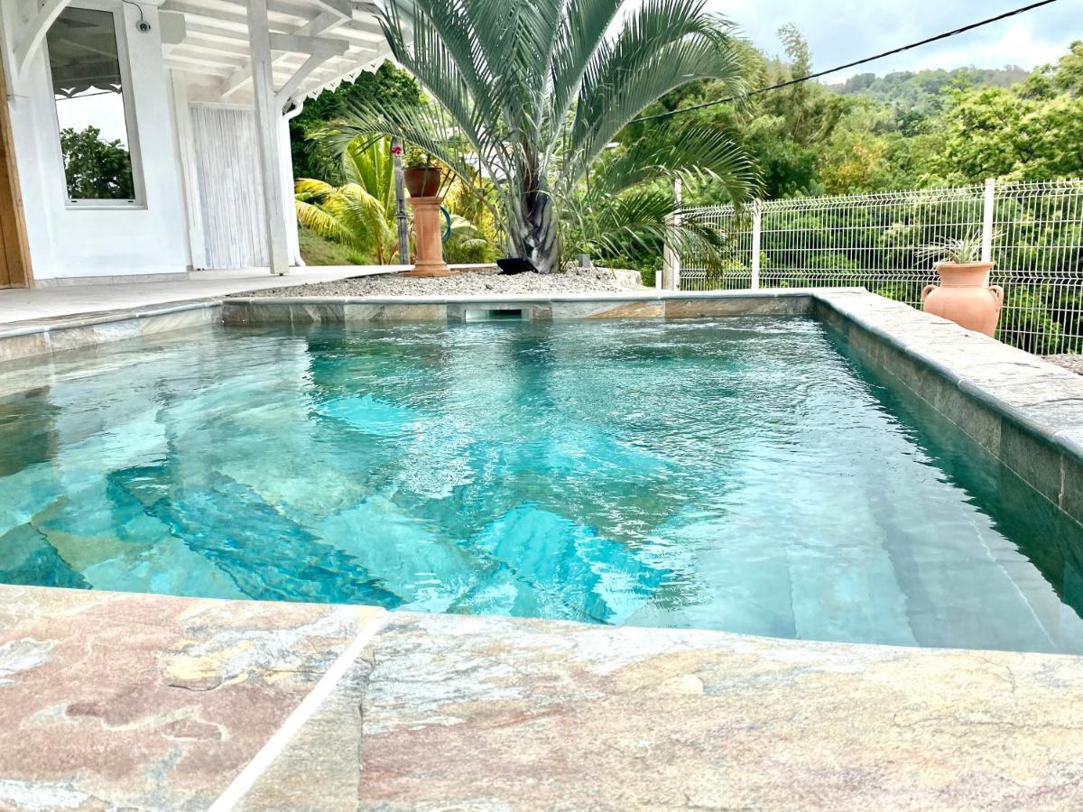 לה פראנסז Les Appart Villa Sunbay Caraibes Avec Piscine Privative Vue Mer Et Montagne מראה חיצוני תמונה